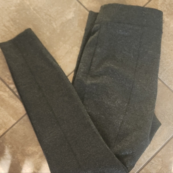 Old Navy Stevie High Rise Black Metallic Pants Size Large - Picture 6 of 6